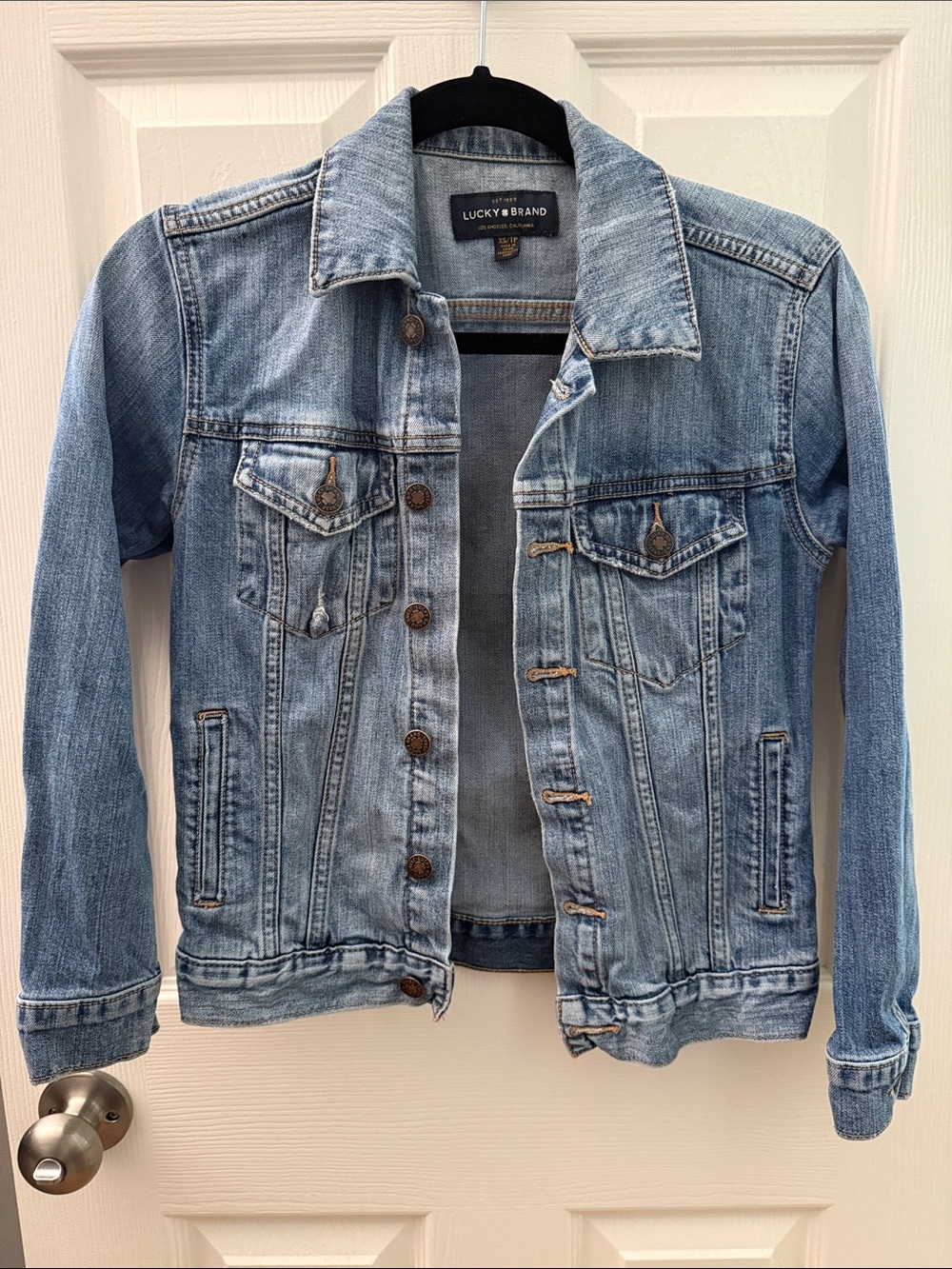 Lucky Brand Light Blue Men's Denim Jacket